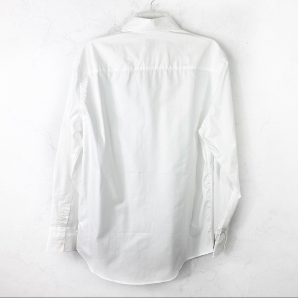 [Burberry] Classic White Logo Button Down - Picture 3 of 3